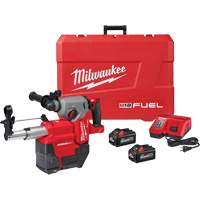M18 Fuel™ SDS Plus Rotary Hammer Dust Extractor Kit, 18 V, 1", 2 ft-lbs., 1330 RPM UAL112 | Office Plus