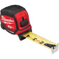 Wide Blade Magnetic Tape Measure, 1-5/16" x 25', Imperial Graduations UAL987 | Office Plus