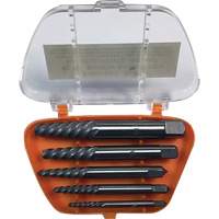 Drillco<sup>®</sup> Screw Extractor Set with Drills, Carbide, 5 Pieces UAP171 | Office Plus