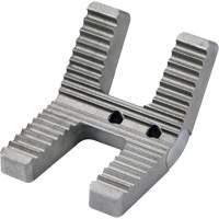 Stainless Steel Jaw for 6” Leveling Tripod Chain Vise UAU664 | Office Plus