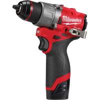 M12 Fuel™ Drill/Driver Kit, Lithium-Ion, 12 V, 1/2" Chuck, 400 in-lbs Torque UAV643 | Office Plus