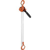 VLP Series Lever Puller, 5' Lift, 500 lbs. (0.25 tons) Capacity, Galvanized Steel Chain UAV895 | Office Plus