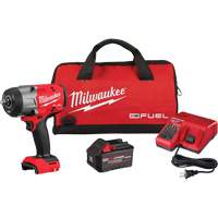 M18 Fuel™ High Torque Impact Wrench with Friction Ring RedLithium™ Forge™ Kit, 18 V, 1/2" Socket UAX417 | Office Plus