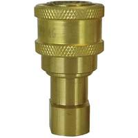 Hydraulic Quick Coupler - Brass Manual Coupler UP282 | Office Plus