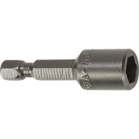 Nutsetter For Metric Sheet Metal Screws, 6 mm Tip, 1/4" Drive, 44.5 mm L, Magnetic UQ813 | Office Plus