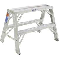 Work Stand, 2 Steps, 22"/8" x 30"/33" x 24" High VD563 | Office Plus