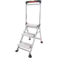 Jumbo Step™ Ladder, 2.2', Aluminum, 375 lbs. Capacity, Type 1AA VD613 | Office Plus
