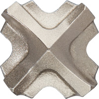 MX4™ 4-Cutter Rotary Hammer Drill Bit, 3/4", SDS-Plus Shank, Carbide VF528 | Office Plus