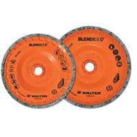 Blendex U™ Finishing Cup Disc, 4-1/2" Dia., Fine Grit, Silicon Carbide VV852 | Office Plus