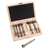 Woodpecker Forstner Bit Kits in a Wooden Box, 7 Pieces, High Carbon Steel WK664 | Office Plus