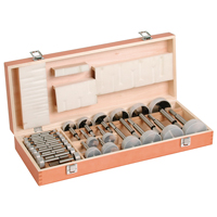 Woodpecker Forstner Bit Kits in a Wooden Box, 29 Pieces, High Carbon Steel WK666 | Office Plus