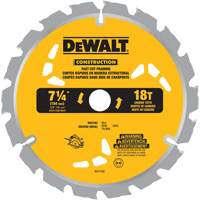 Fast Cut Framing Carbide-Tipped Saw Blade, 7-1/4", 18 Teeth, Wood Use WP534 | Office Plus