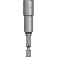 Nut Driver, 5/16" Tip, 1/4" Drive, 2-9/16" L, Magnetic WP841 | Office Plus