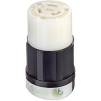 2-Pole 3-Wire Grounding Locking Connector XA882 | Office Plus