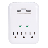 Prime<sup>®</sup> USB Charger with Surge Protector XG782 | Office Plus