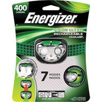 Vision Ultra Headlight, LED, 400 Lumens, 4 Hrs. Run Time, Rechargeable Batteries XI043 | Office Plus