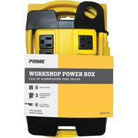 Workshop Power Box, 8 Outlet(s), 6', 15 Amps, 1875 W, 125 V XC040 | Office Plus